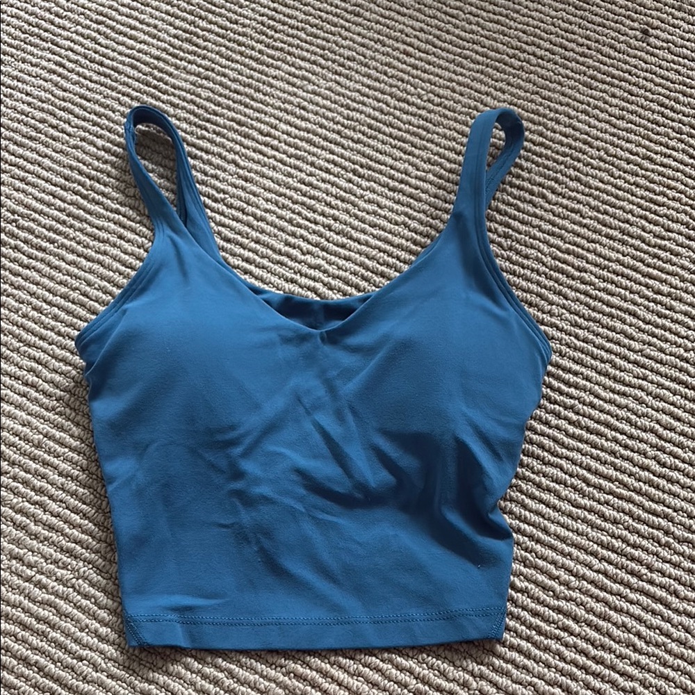 Blue Lululemon align tank